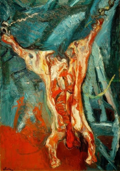 Runderkarkas door Chaim Soutine